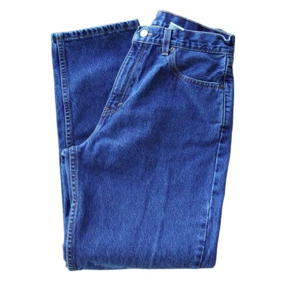 VIntage Levis 560 Jeans Womens Size 10 Mis S Blue Denim Loose Fit Straight Leg - Picture 8 of 10